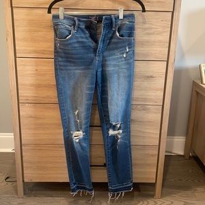 Abercrombie & Fitch Simone High Rise Ankle Jeans
